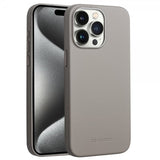 Qialino iPhone 15 Pro Cover Kunstlæder MagSafe Grå