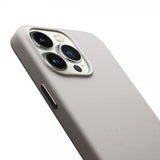 Qialino iPhone 15 Pro Cover Kunstlæder MagSafe Grå