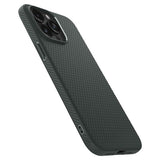 Spigen iPhone 15 Pro Cover Liquid Air Abyss Green
