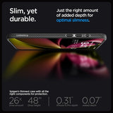 Spigen iPhone 15 Pro Cover Liquid Air Matte Black