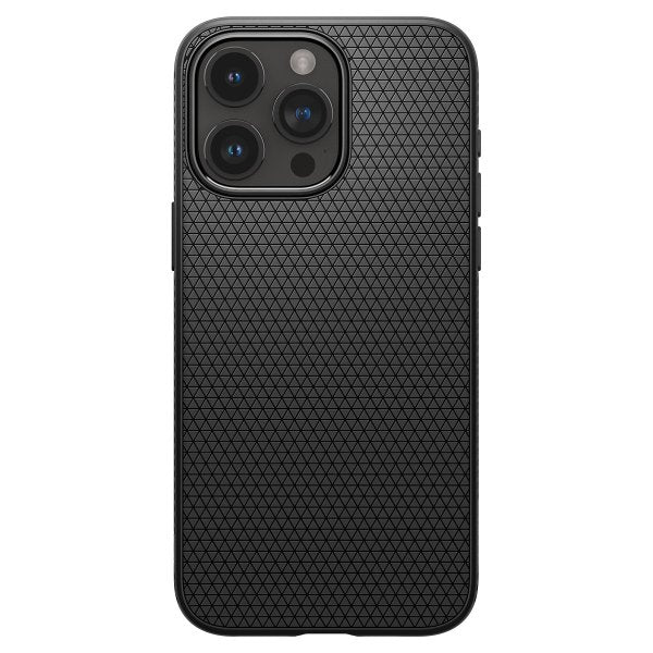 Spigen iPhone 15 Pro Cover Liquid Air Matte Black