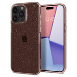 Spigen iPhone 15 Pro Cover Liquid Crystal Glitter Rose Quartz