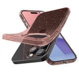 Spigen iPhone 15 Pro Cover Liquid Crystal Glitter Rose Quartz