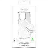 Puro iPhone 15 Pro Cover LITE MAG PRO Transparent