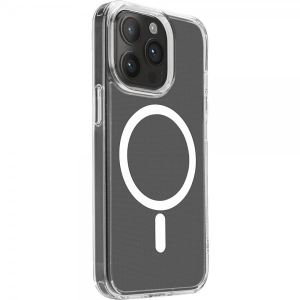 Puro iPhone 15 Pro Cover LITE MAG Transparent