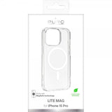 Puro iPhone 15 Pro Cover LITE MAG Transparent