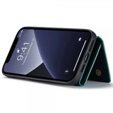 Dg.Ming iPhone 15 Pro Cover M1 Series Aftagelig Kortholder Grøn