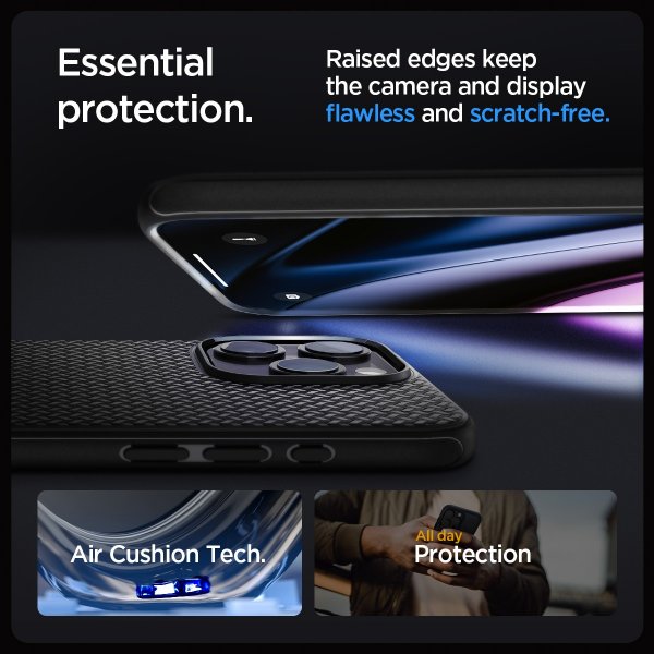 Spigen iPhone 15 Pro Cover Mag Armor MagFit Mat Sort