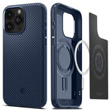 Spigen iPhone 15 Pro Cover Mag Armor MagFit Navy Blue
