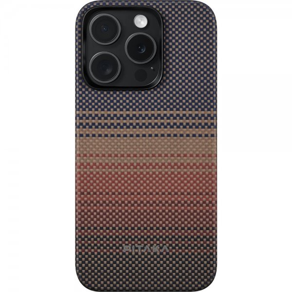 Pitaka iPhone 15 Pro Cover MagEZ Case 5 Sunset