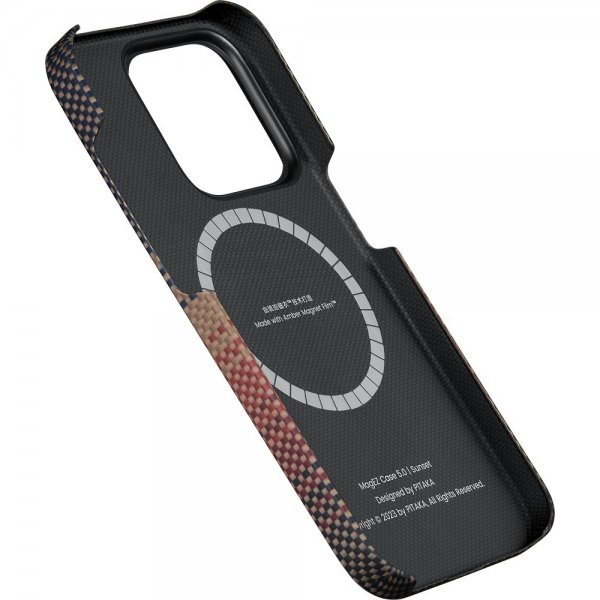 Pitaka iPhone 15 Pro Cover MagEZ Case 5 Sunset