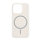 iPhone 15 Pro Cover TPU MagSafe Blank Hvid
