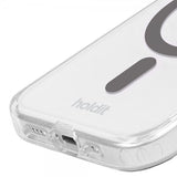 holdit iPhone 15 Pro Cover MagSafe Case Space Gray Transparent