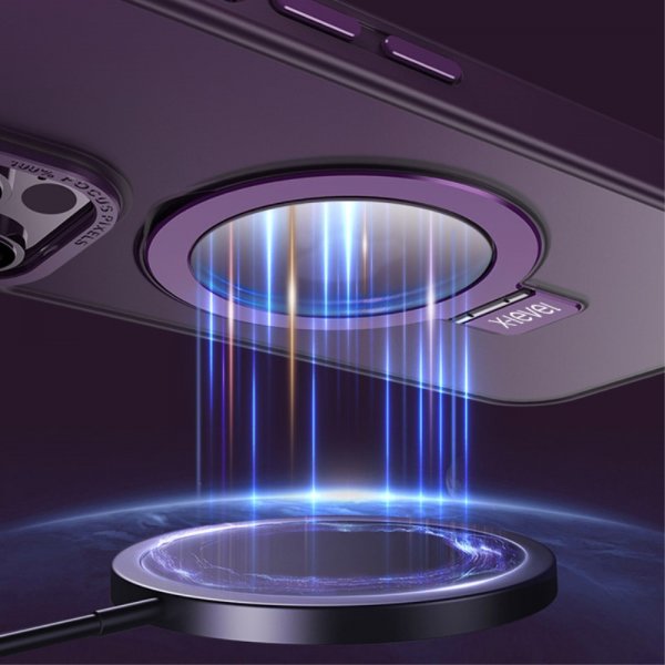 X-Level iPhone 15 Pro Cover MagSafe-ring Sort