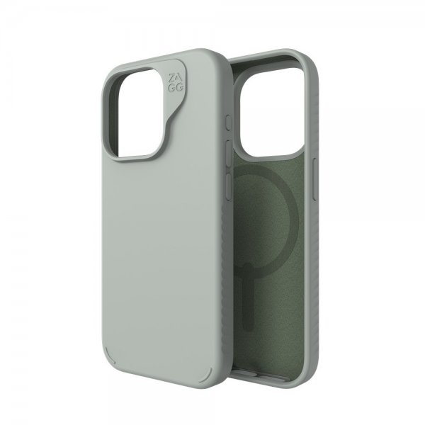 ZAGG iPhone 15 Pro Cover Manhattan Snap Sage