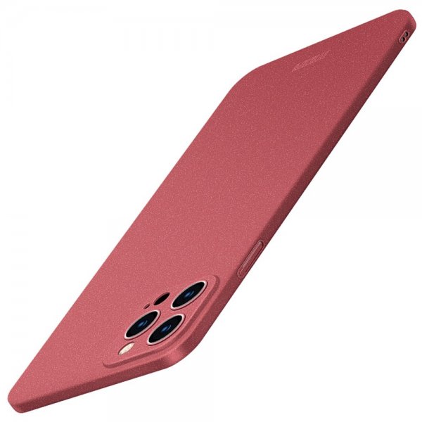 Mofi iPhone 15 Pro Cover Matte Shield Rød