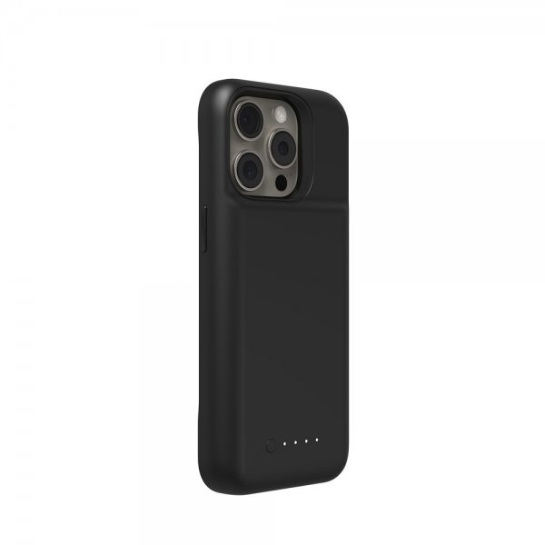 Mophie iPhone 15 Pro Cover med indbygget Powerbank Juice Pack Sort