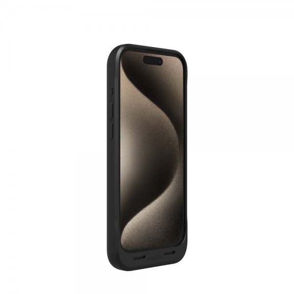 Mophie iPhone 15 Pro Cover med indbygget Powerbank Juice Pack Sort