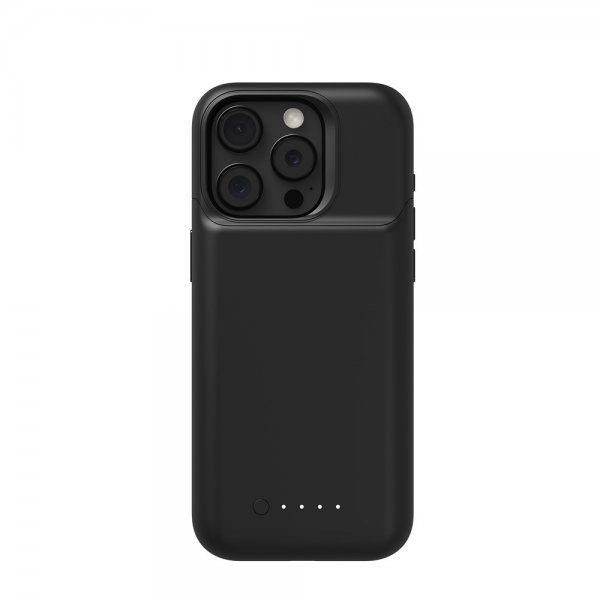 Mophie iPhone 15 Pro Cover med indbygget Powerbank Juice Pack Sort