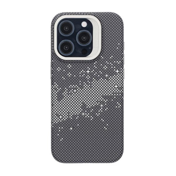 iPhone 15 Pro Cover Udklappeligt Stativ MagSafe Sort