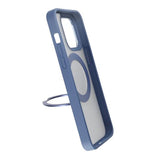 Rvelon iPhone 15 Pro Cover Roterbart MagSafe Stativ Blå