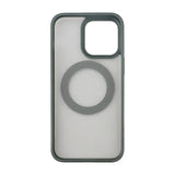 Rvelon iPhone 15 Pro Cover Roterbart MagSafe Stativ Grøn