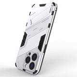 iPhone 15 Pro Cover med Stativ Hvid