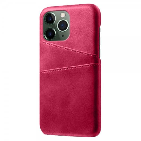 iPhone 15 Pro Cover med to Kortlommer Magenta