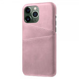 iPhone 15 Pro Cover med to Kortlommer Rosaguld