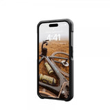 Urban Armor Gear (UAG) iPhone 15 Pro Cover Metropolis LT MagSafe Kevlar Black