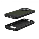 Urban Armor Gear (UAG) iPhone 15 Pro Cover Metropolis LT MagSafe Kevlar Olive