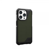 Urban Armor Gear (UAG) iPhone 15 Pro Cover Metropolis LT MagSafe Kevlar Olive