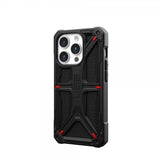 Urban Armor Gear (UAG) iPhone 15 Pro Cover Monarch Kevlar Black