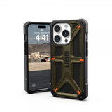 Urban Armor Gear (UAG) iPhone 15 Pro Cover Monarch Kevlar Element Green