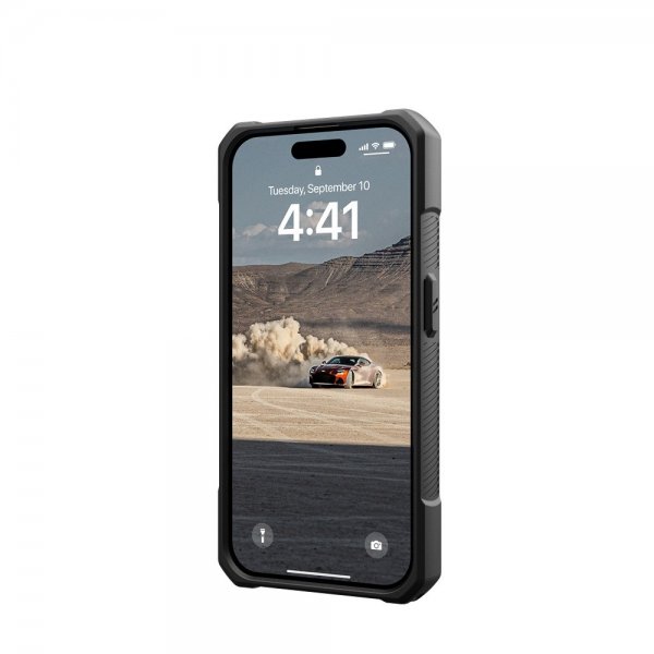 Urban Armor Gear (UAG) iPhone 15 Pro Cover Monarch Kevlar Element Green