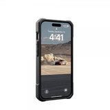 Urban Armor Gear (UAG) iPhone 15 Pro Cover Monarch Kevlar Element Green