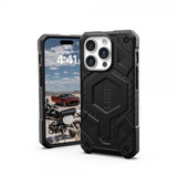 Urban Armor Gear (UAG) iPhone 15 Pro Cover Monarch Pro MagSafe Carbon Fiber