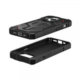 Urban Armor Gear (UAG) iPhone 15 Pro Cover Monarch Pro MagSafe Kevlar Black