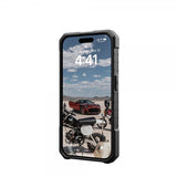 Urban Armor Gear (UAG) iPhone 15 Pro Cover Monarch Pro MagSafe Kevlar Element Green