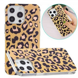 iPhone 15 Pro Cover Motiv Leopard
