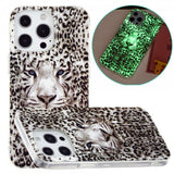 iPhone 15 Pro Cover Motiv Hvid Tiger