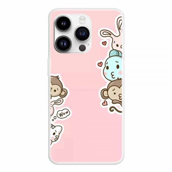 iPhone 15 Pro Cover Motiv Wow