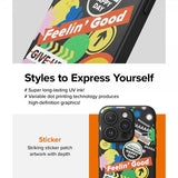 Ringke iPhone 15 Pro Cover Onyx Design Sticker