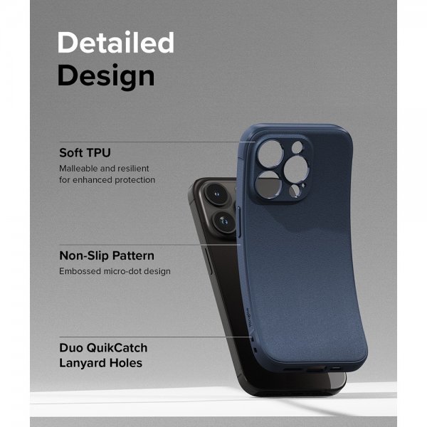 Ringke iPhone 15 Pro Cover Onyx Navy