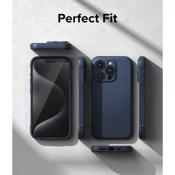 Ringke iPhone 15 Pro Cover Onyx Navy