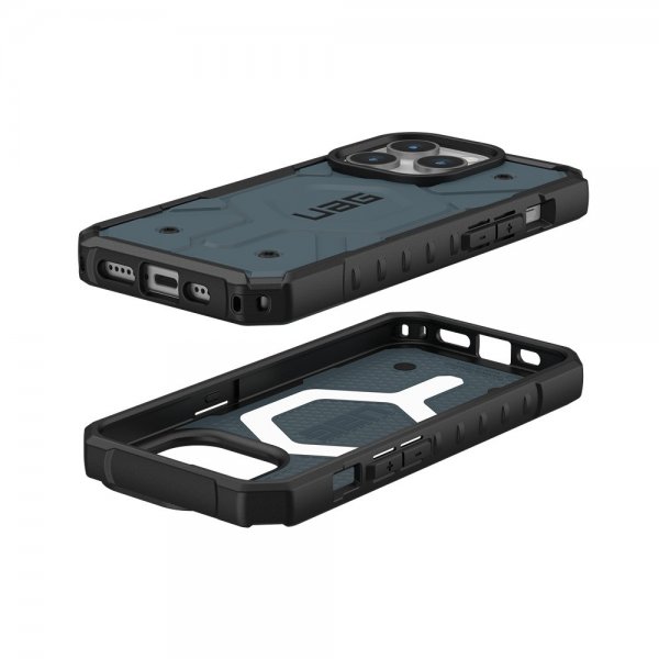Urban Armor Gear (UAG) iPhone 15 Pro Cover Pathfinder MagSafe Cloud Blue