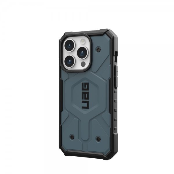 Urban Armor Gear (UAG) iPhone 15 Pro Cover Pathfinder MagSafe Cloud Blue