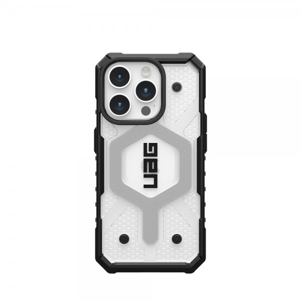 Urban Armor Gear (UAG) iPhone 15 Pro Cover Pathfinder MagSafe Ice