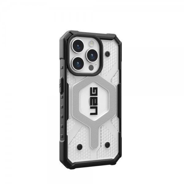 Urban Armor Gear (UAG) iPhone 15 Pro Cover Pathfinder MagSafe Ice