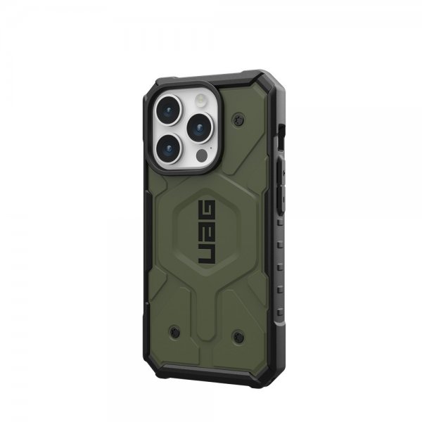 Urban Armor Gear (UAG) iPhone 15 Pro Cover Pathfinder MagSafe Olive Drab